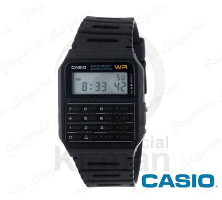 CASIO RELOJ SERIE DATA BANK CA-53W NEGRO