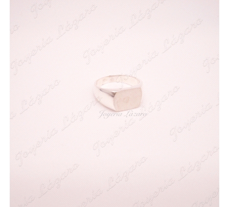 PLATA SORTIJA  SELLO CADETE