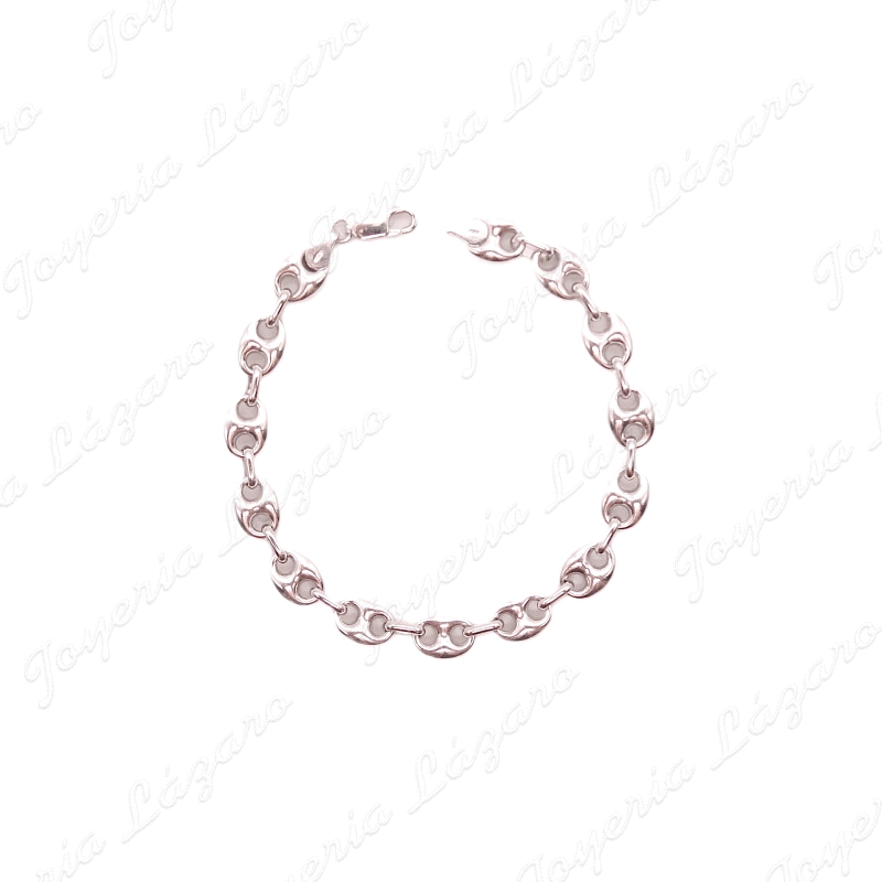 PULSERA PLATA CALABROTE 8X10