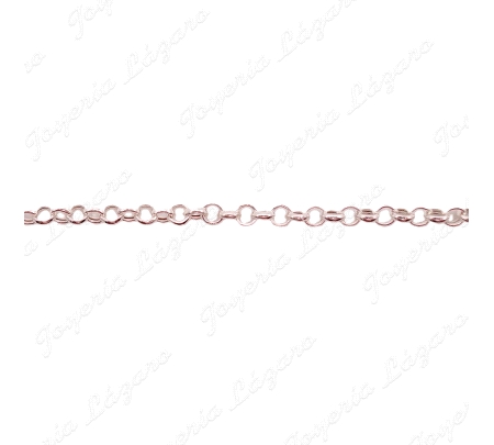 PULSERA PLATA ROLO 3MM