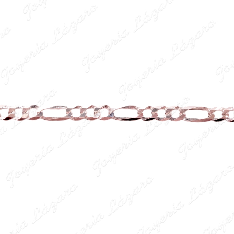 PULSERA PLATA 3X1 4.5MM