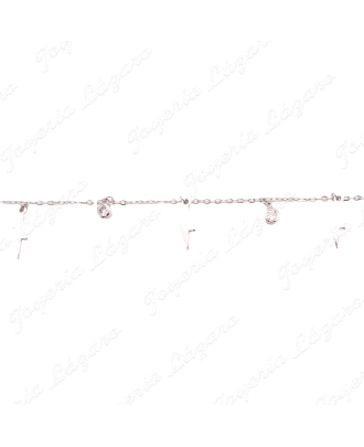 PULSERA PLATA RAYOS+CUAJOS CIRCO