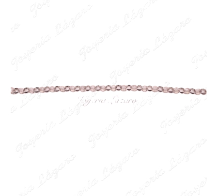 PULSERA PLATA ROLO 6MM+REASA MARINERA