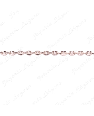 PULSERA PLATA CALABROTE 8X6MM