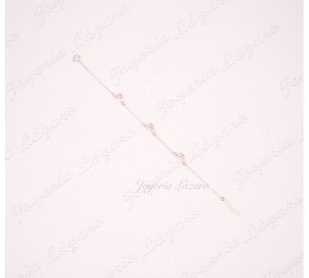 PLATA PULSERA BOLAS MANO FATIMA