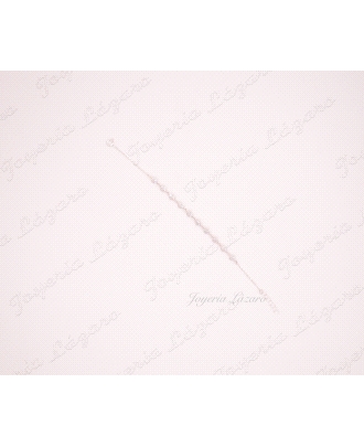 PLATA PULSERA BOCEL CIRCO BLANCA / ROSA / MULTICOLOR