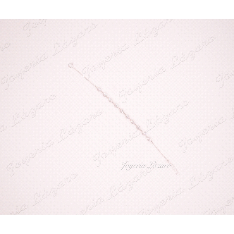 PLATA PULSERA BOCEL CIRCO BLANCA / ROSA / MULTICOLOR