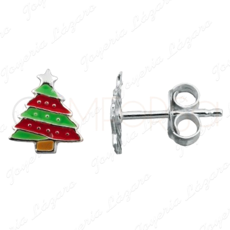 PEND. PRES.. PLATA ARBOL NAVIDAD 7X8