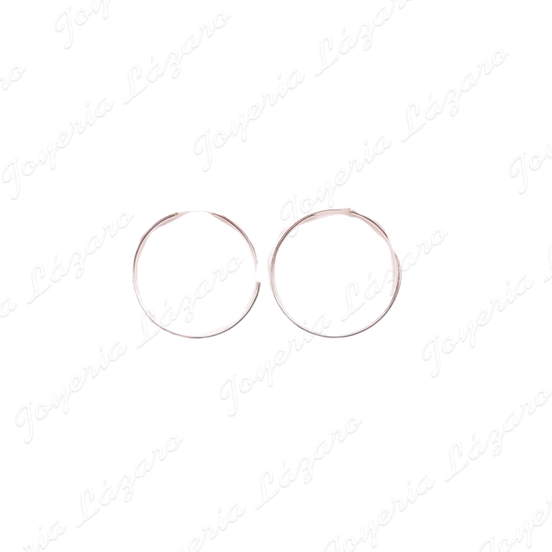 PEND. AROS PLATA TUBO 2X30 MM