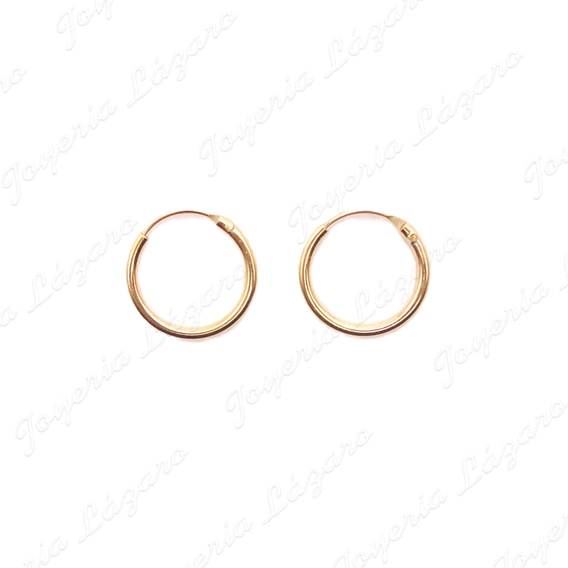 PEND. AROS PLATA TUBO 2X20MM CHAPADOS