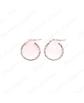 PEND. AROS PLATA LABRADO HUECOS 20X15MM