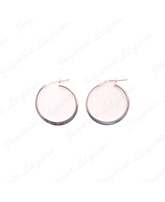 PEND. AROS PLATA   PLANOS LISOS 26MM