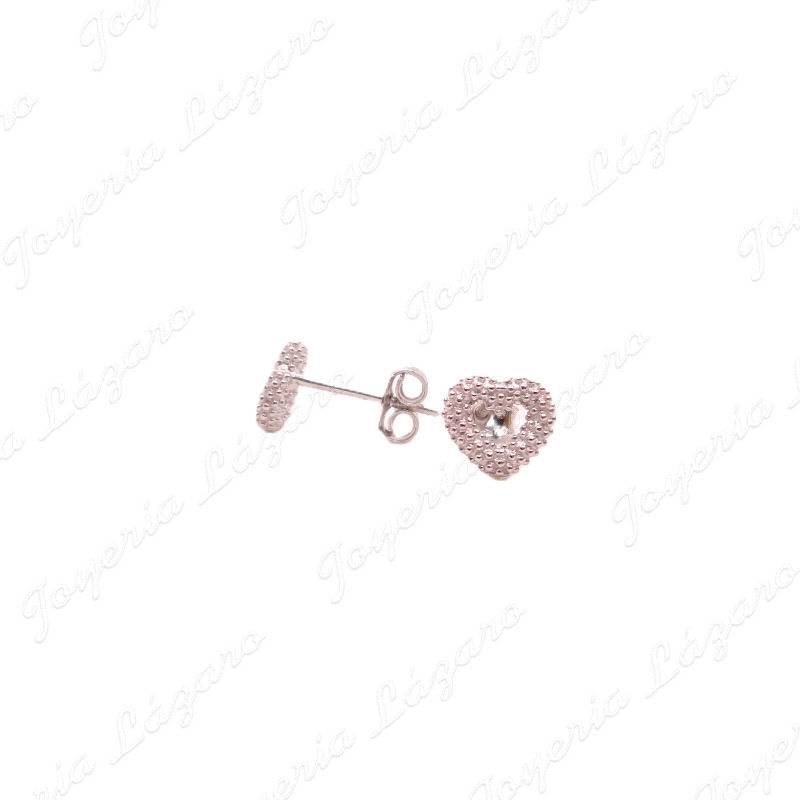 PEND. PLATA  CORAZON BOLITAS