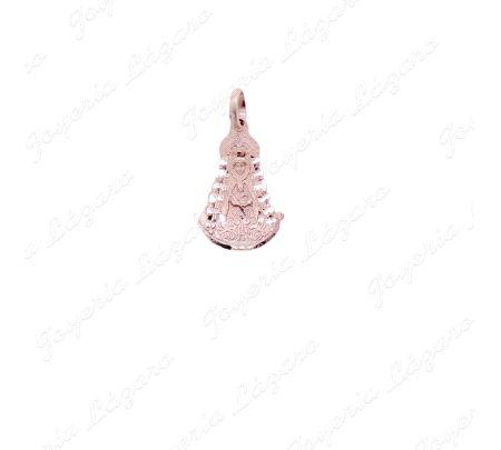 MEDALLA PLATA VIRGEN ROCIO 26MM
