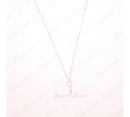 PLATA GARGANTILLA MANO FATIMA+OJO