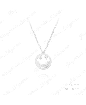 PLATA GARGANTILLA  CARITA CIRCO