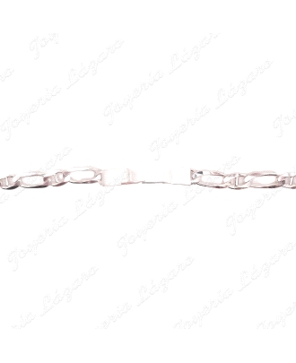 ESCLAVA PLATA 1X1 MIXTO ESLAB. BARCO MACIZA