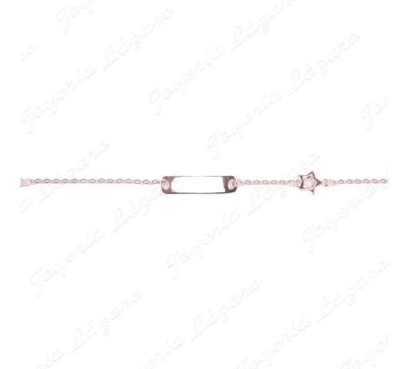 ESCLAVA PLATA ESTRELLA+EXTENSION