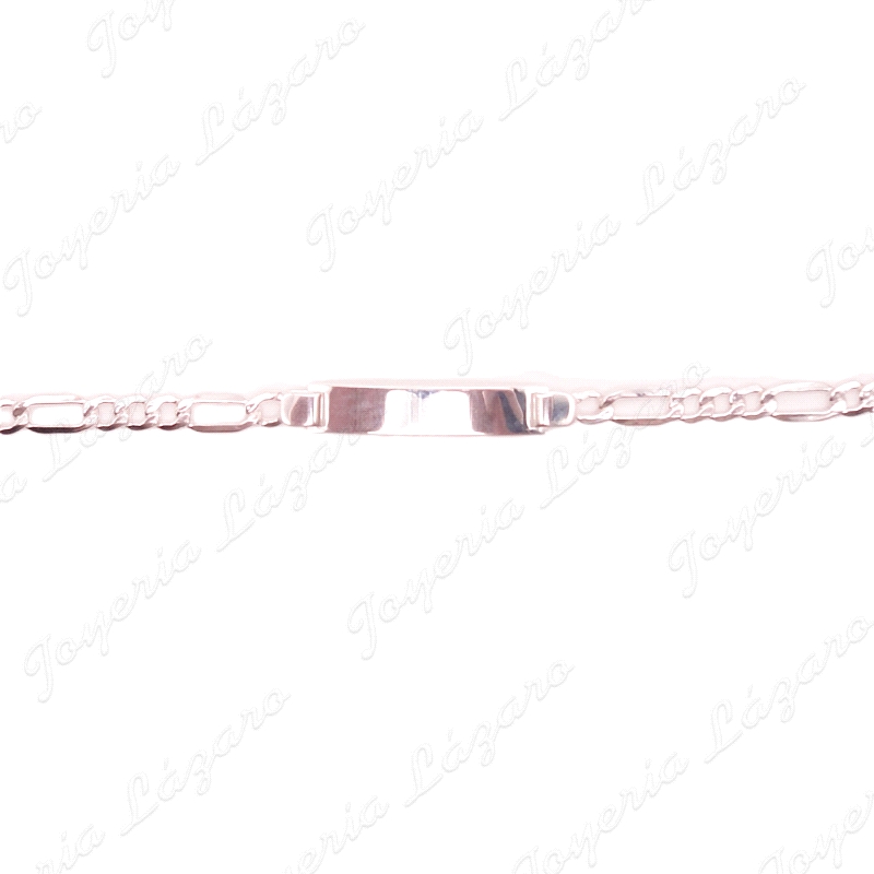 ESCLAVA PLATA3X1,PLACA 8X38MM