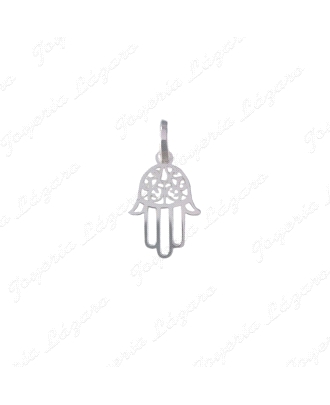 COLGANTE PLATA  MANO DE FATIMA