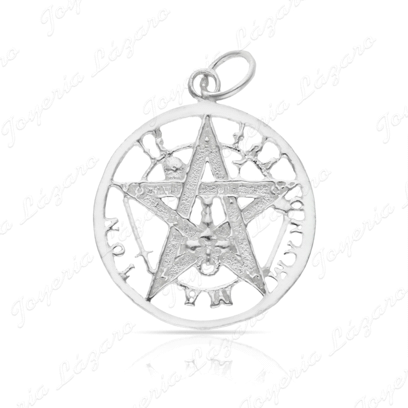 COLGANTE PLATA TETRAGRAMATON - 20MM