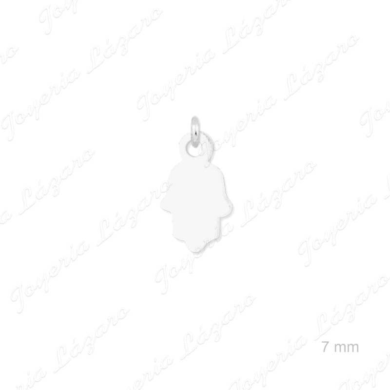 COLGANTE PLATA CHARS MANO DE FATIMA
