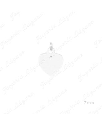 COLGANTE PLATA CHARMS CORAZON
