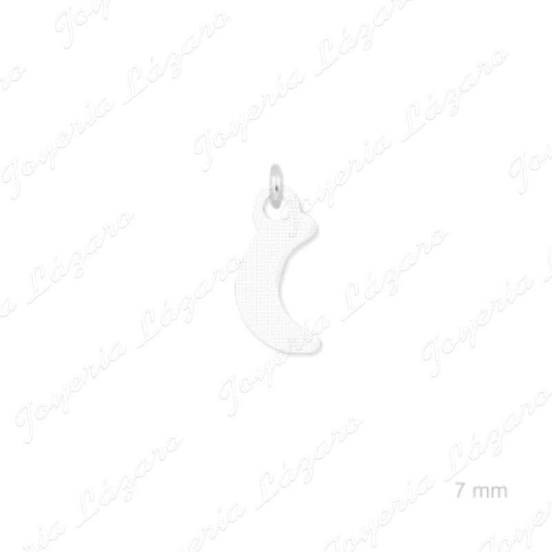 COLGANTE PLATA CHARMS LUNA