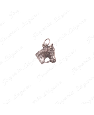 COLGANTE PLATA  CABEZA CABALLO