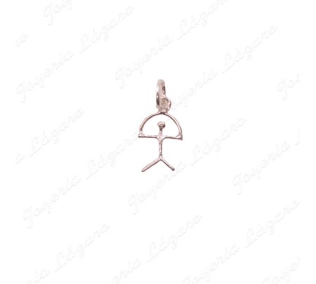 COLGANTE PLATA IDALO TUBO PQÑ.