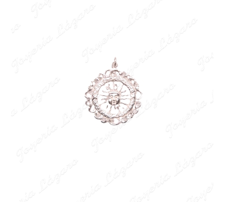 COLGANTE PLATA SOL PORTOCARRERO GRD.