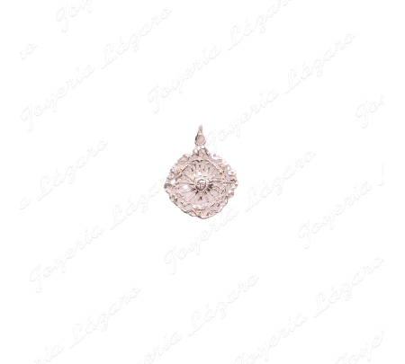 COLGANTE PLATA SOL PORTOCARRERO MDN.