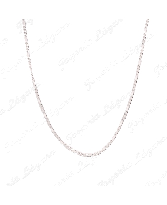 CADENA 60 CM. PLATA 3X1