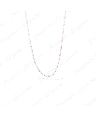 CADENA 60 CM. PLATA BARBADA FINA