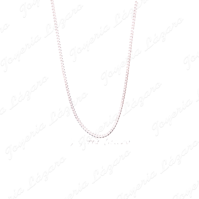 CADENA 60 CM. PLATA BARBADA FINA