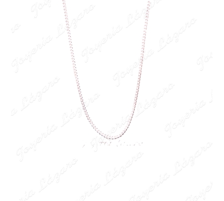 CADENA 60 CM. PLATA BARBADA FINA