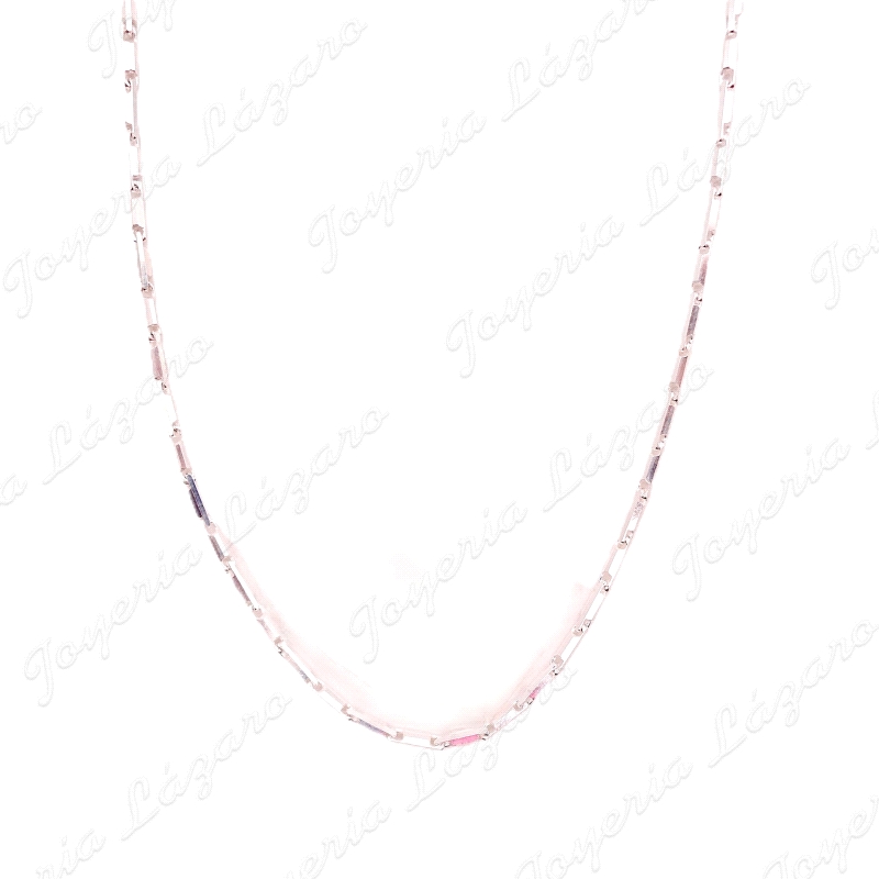 CADENA 50 CM. PLATA ESLABONES EXAGONALES DISEÑO VICE