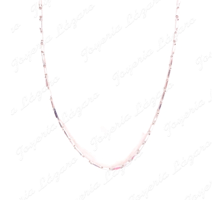 CADENA 50 CM. PLATA ESLABONES EXAGONALES DISEÑO VICE