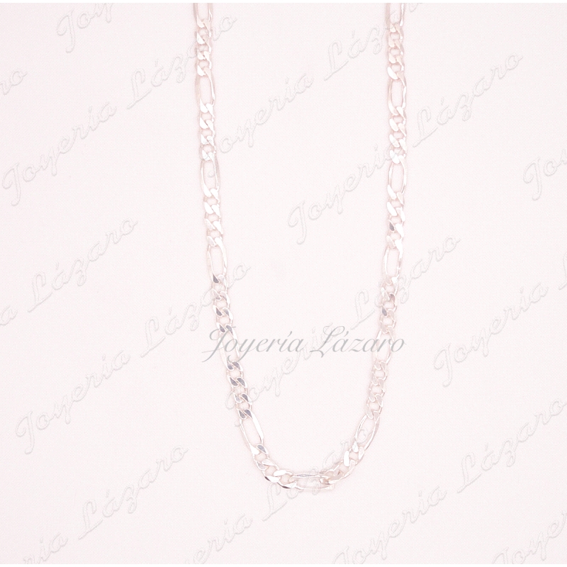 PLATA CADENA 50 CM. 3X1