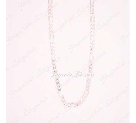 PLATA CADENA 50 CM. 3X1