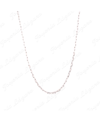 PLATA CADENA 50 CM. FORZADA MEDIANA