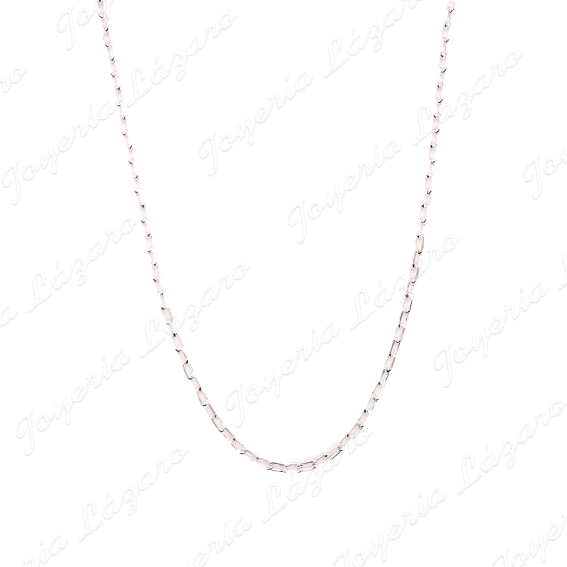 PLATA CADENA 50 CM. FORZADA MEDIANA