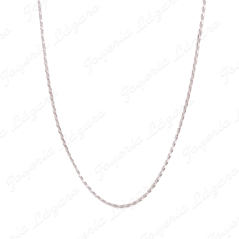 CADENA 40 CM. PLATA BILBAO 1MM