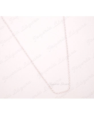 CORDON SALOM.40 CM. PLATA 2MM