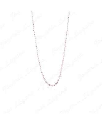 CADENA 45 CM. PLATA CALABROTE 4MM