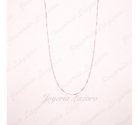 PLATA CADENA 40/45 CM. VENECIANA