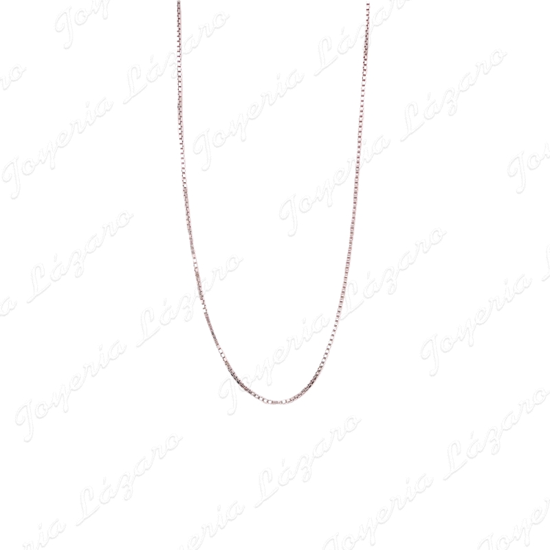 PLATA CADENA 40/45 CM. VENECIANA