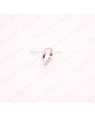 ALIANZA PLATA 1/2 CAÑA 3MM