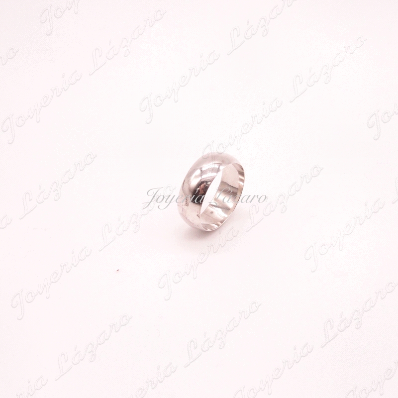 PLATA ALIANZA 1/2 CAÑA 6.5MM LISA
