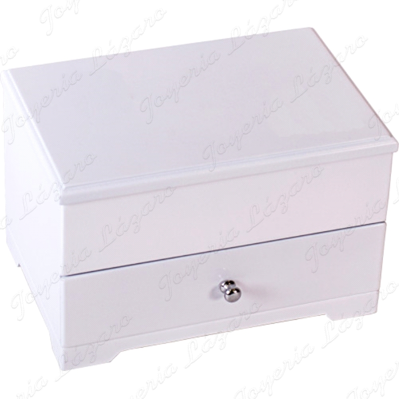 VARIOS ARTICULO DE REGALO JOYERO MADERA BLANCO